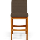 Kit 04 Banquetas Baixa Cozinha Bancada Bar Sala De Jantar Fix