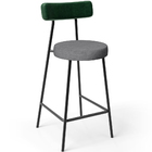 Kit 04 Banquetas Baixa Cozinha E Sala Jantar Bancada Milão L0