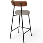 Kit 04 Banquetas Baixa Cozinha Sala De Jantar Milão L02 Courí