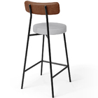 Kit 04 Banquetas Baixa Cozinha Sala De Jantar Milão L02 Courí