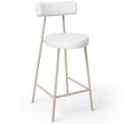 Kit 04 Banquetas Baixa Cozinha Sala Jantar Bancada Milão Aren