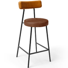 Kit 04 Banquetas Baixa Cozinha Sala Jantar Bancada Milão L02