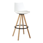 Kit 04 Banquetas Lorena Pp Branca - D'rossi