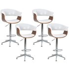 Kit 04 Banquetas Para Cozinha Giratória Brenna Base Estrela P