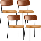Kit 04 Cadeira Para Sala De Jantar Melina L02 Couríssimo Came