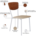 Kit 04 Cadeira Para Sala De Jantar Village Branco C01 Linho A