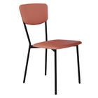 Kit 04 Cadeira Para Sala De Jantar Village Preto C01 Courino