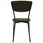 Kit 04 Cadeira Para Sala De Jantar Village Preto C01 Veludo M