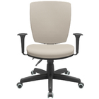 Kit 04 Cadeiras De Escritório Diretor Office Base Giratória P