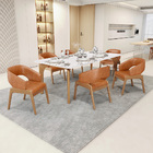 Kit 04 Cadeiras De Jantar E Estar Living Estofada Lince L02 C