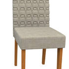 Kit 04 Cadeiras De Jantar Jasmin Veludo Linho Tl13 Pés Ypê -