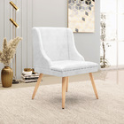 Kit 04 Cadeiras De Jantar Liz Corano Branco Pés Palito Natura