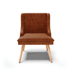 Kit 04 Cadeiras De Jantar Liz Corano Nozes Pés Palito Natural