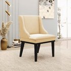 Kit 04 Cadeiras De Jantar Liz Suede Base Fixa Madeira Preto D