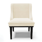 Kit 04 Cadeiras De Jantar Liz Veludo Base Fixa Madeira Preto