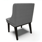 Kit 04 Cadeiras De Jantar Liz Veludo Luxo Base Fixa Madeira P