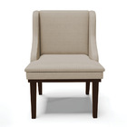 Kit 04 Cadeiras De Jantar Liz Veludo Luxo Base Fixa Madeira T