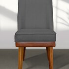 Kit 04 Cadeiras De Jantar Virgínia Composê E Courissimo Grafi