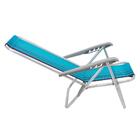 Kit 04 Cadeiras De Praia Reclinável Tramontina Bali Baixa Em