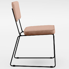 Kit 04 Cadeiras Decorativa Estofada Para Sala De Jantar Base