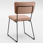 Kit 04 Cadeiras Decorativa Estofada Para Sala De Jantar Base