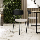 Kit 04 Cadeiras Decorativa Estofada Sala De Jantar Barcelona