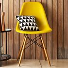 Kit 04 Cadeiras Decorativas Eiffel Charles Eames F03 Amarelo