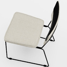 Kit 04 Cadeiras Decorativas Estofada Allana L02 Faixa Facto P