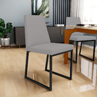 Kit 04 Cadeiras Decorativas Estofada Para Sala De Jantar Dafn