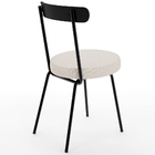 Kit 04 Cadeiras Decorativas Estofada Para Sala De Jantar Haia