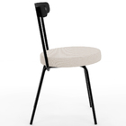 Kit 04 Cadeiras Decorativas Estofada Para Sala De Jantar Haia