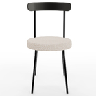 Kit 04 Cadeiras Decorativas Estofada Para Sala De Jantar Haia