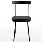 Kit 04 Cadeiras Decorativas Estofada Para Sala De Jantar Haia