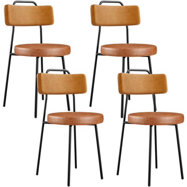 Kit 04 Cadeiras Decorativas Estofada Para Sala Jantar Barcelo