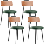 Kit 04 Cadeiras Decorativas Estofada Sala Jantar Barcelona L0