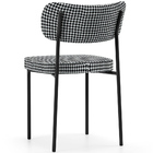 Kit 04 Cadeiras Decorativas Estofada Sala Jantar Melina L02 P