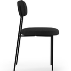 Kit 04 Cadeiras Decorativas Estofadas Para Sala De Jantar Mel