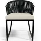 Kit 04 Cadeiras Decorativas Para Área Gourmet Cozinha Corda N