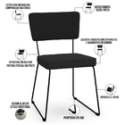 Kit 04 Cadeiras Decorativas Para Sala De Jantar Allana L02 Su