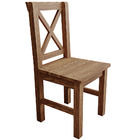 Kit 04 Cadeiras Decorativas Rústica Para Sala De Jantar Dalla