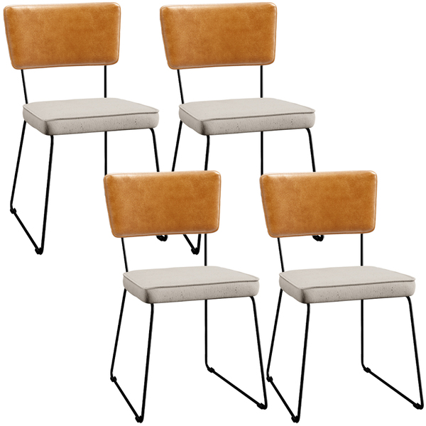 Kit 04 Cadeiras Decorativas Sala De Jantar Allana L02 Couríss