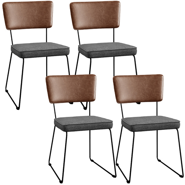 Kit 04 Cadeiras Decorativas Sala Jantar Allana L02 Couríssimo