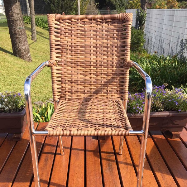 Kit 04 Cadeiras Em Alumínio E Fibra Sintética 10mm Kcr03.ce