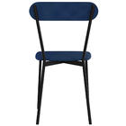 Kit 04 Cadeiras Estofada Para Sala De Jantar Liora Preto C01