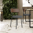 Kit 04 Cadeiras Estofada Sala De Jantar Barcelona L02 Couríss