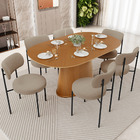 Kit 04 Cadeiras Estofadas Para Sala De Jantar Louise L02 Bouc