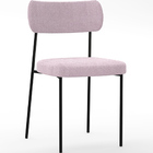 Kit 04 Cadeiras Estofadas Para Sala De Jantar Melina L02 Bouc