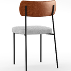 Kit 04 Cadeiras Estofadas Para Sala De Jantar Melina L02 Cour