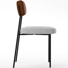 Kit 04 Cadeiras Estofadas Para Sala De Jantar Melina L02 Cour