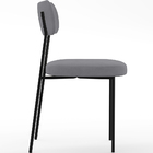 Kit 04 Cadeiras Estofadas Para Sala De Jantar Melina L02 Sued